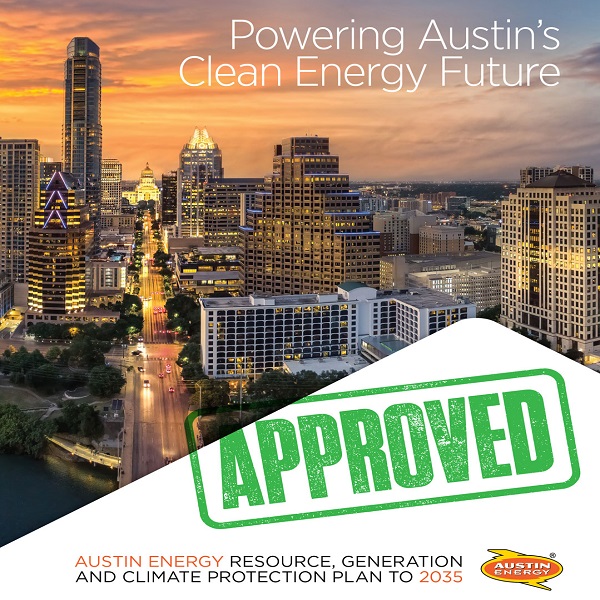 Austin City Council adopts plan to meet the community’s energy needs